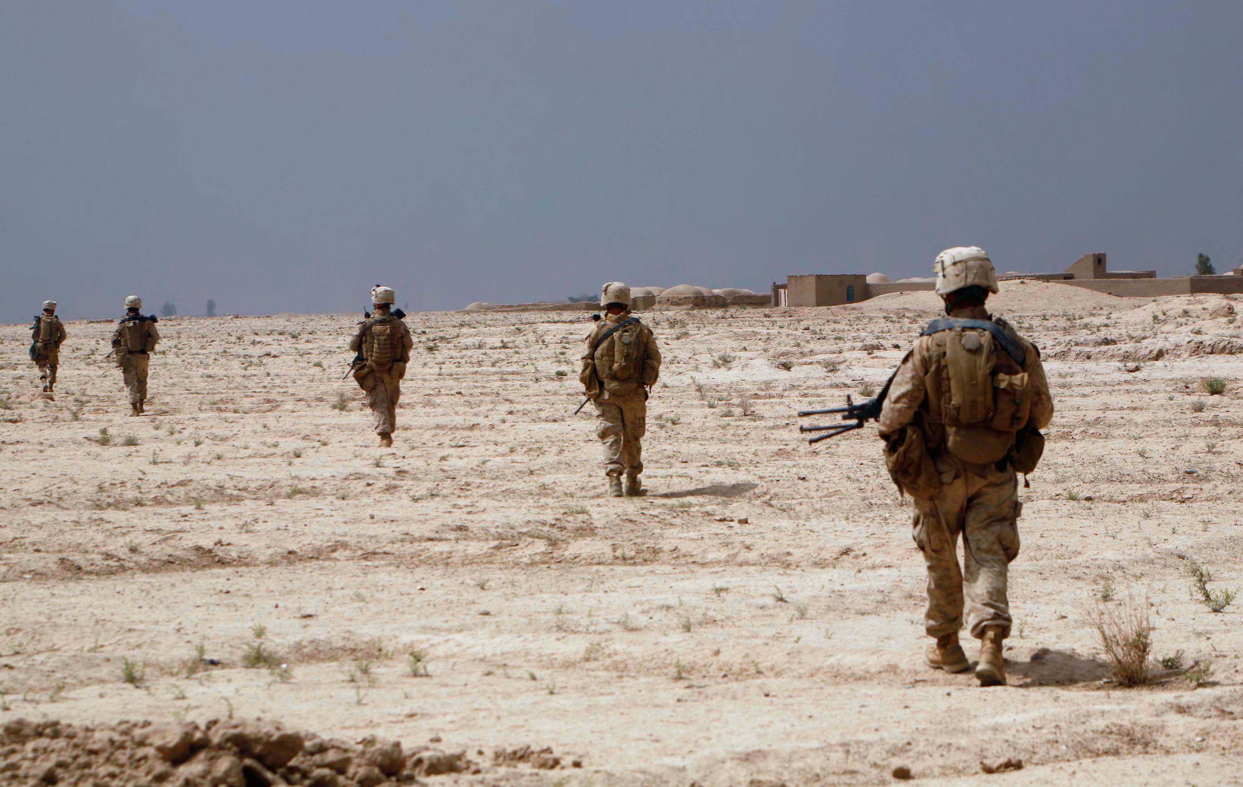 The Captain's Journal » Marines in Bakwa, Afghanistan